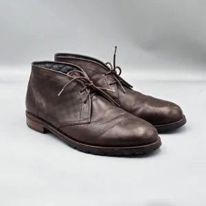 Cole Haan Mens Size 10 M VGC Signature Grand OS Brown Leather Chukka Dress Shoes