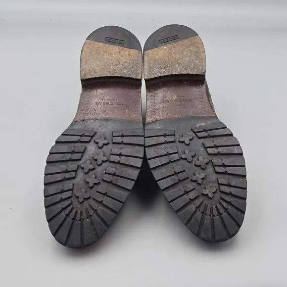 Cole Haan Mens Size 10 M VGC Signature Grand OS Brown Leather Chukka Dress Shoes