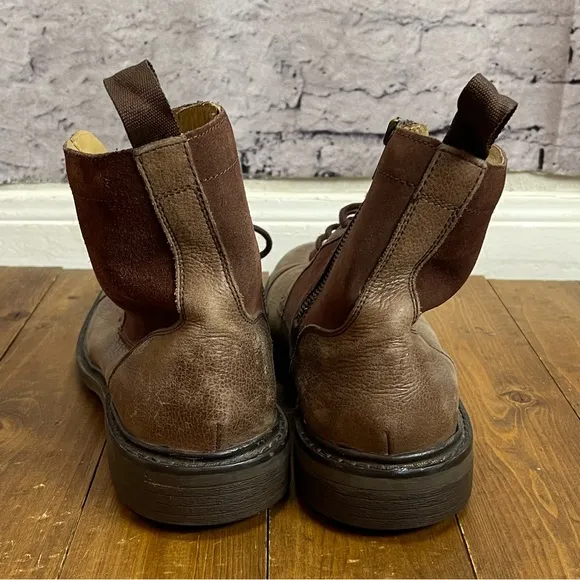 Cole Haan Mens size 10M brown lace up boots