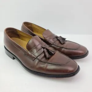 Cole Haan Mens Size 9.5 Brown NikeAir Tassel Slip On Formal Dress Loafer Shoes