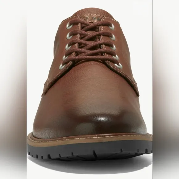 Cole Haan Midland Plain Toe Lug Sole Derby (Men) Brand New, Size 12 Brown