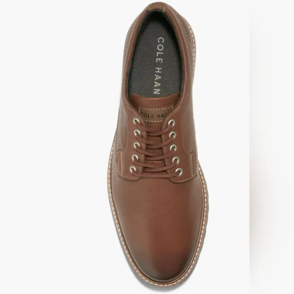 Cole Haan Midland Plain Toe Lug Sole Derby (Men) Brand New, Size 12 Brown