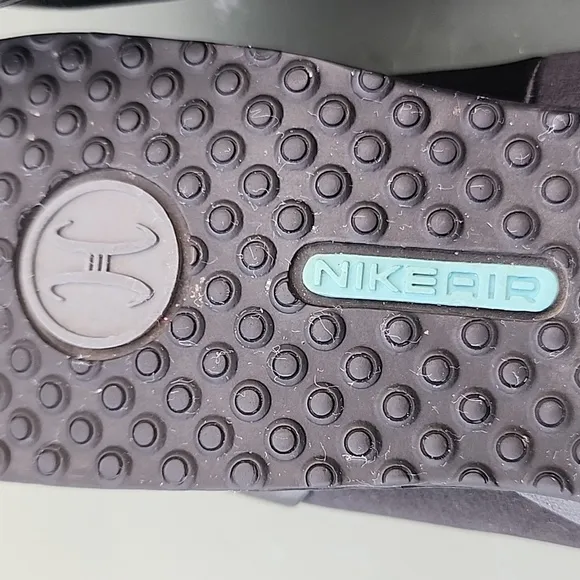 Cole Haan Nike Air Black Leather Ballet Flats Size 10 B