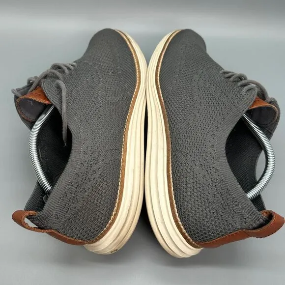 Cole Haan Original Grand Oxford Mens Size 11 Gray Round Toe Dress Shoe Sneakers