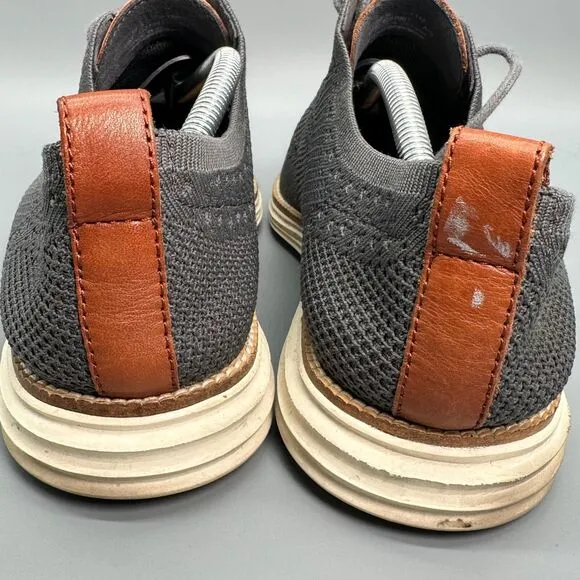 Cole Haan Original Grand Oxford Mens Size 11 Gray Round Toe Dress Shoe Sneakers