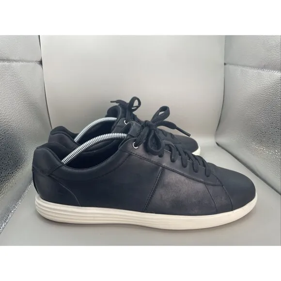 Cole Haan Reagan Grand Sneakers Mens Size 10 M Black Leather C32499