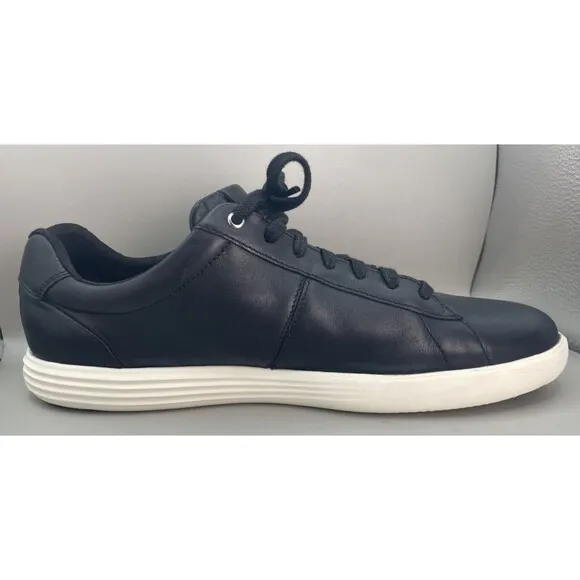 Cole Haan Reagan Grand Sneakers Mens Size 10 M Black Leather C32499