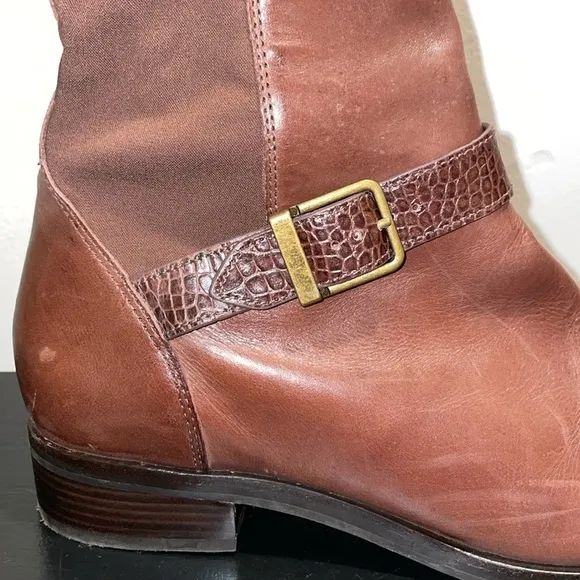 Cole Haan Tennley Buckle Boots.  Nike Air collaboration