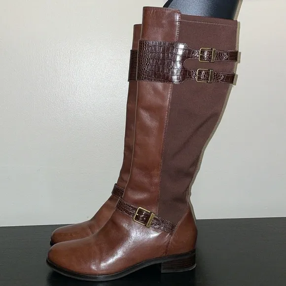 Cole Haan Tennley Buckle Boots.  Nike Air collaboration