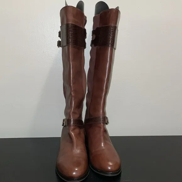 Cole Haan Tennley Buckle Boots.  Nike Air collaboration