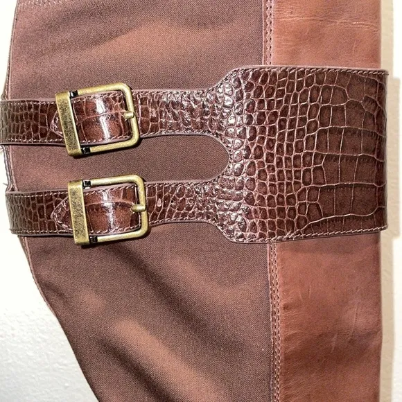 Cole Haan Tennley Buckle Boots.  Nike Air collaboration