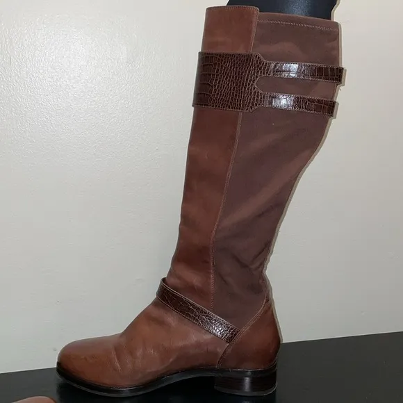 Cole Haan Tennley Buckle Boots.  Nike Air collaboration
