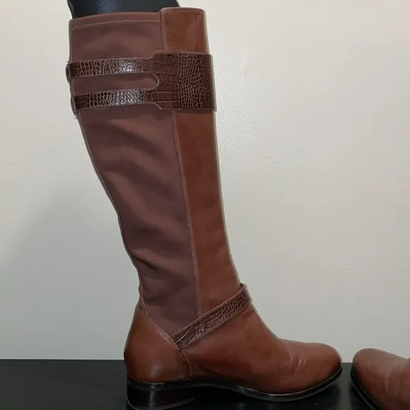 Cole Haan Tennley Buckle Boots.  Nike Air collaboration