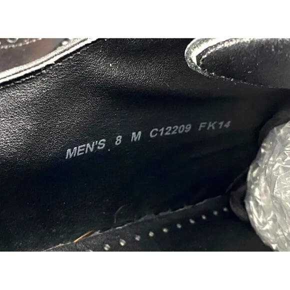 Cole Haan Williams Men's Wingtip Brogue Dress Shoes Size 8 Leather Black C12209