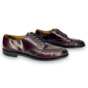 Cole Haan Carter Burgundy Brown Leather Split Toe Derby Oxford CO1525 13D