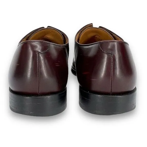 Cole Haan Carter Burgundy Brown Leather Split Toe Derby Oxford CO1525 13D