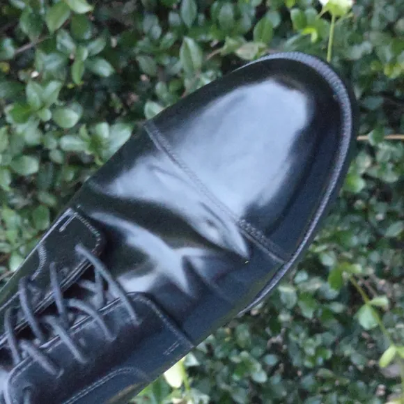 Cole Haan/Vibram® Men’s Caldwell Derby Black Leather Cap Toe Lace Up Oxford
