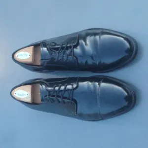 Cole Haan/Vibram® Men’s Caldwell Derby Black Leather Cap Toe Lace Up Oxford