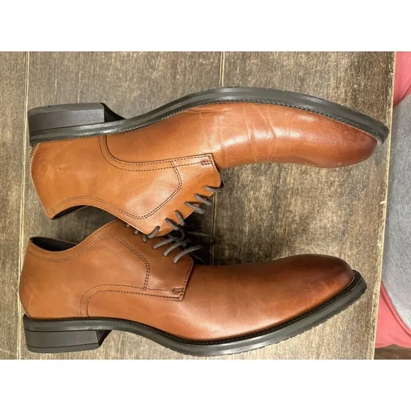 Cole Hann Modern Essential Plain Toe Derby (Men) Brown Size 11 Oxford's
