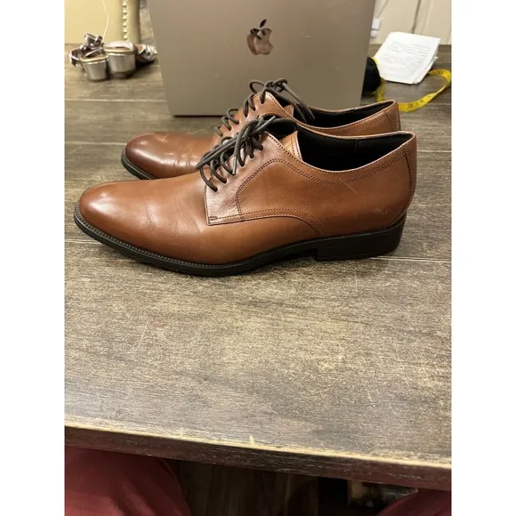 Cole Hann Modern Essential Plain Toe Derby (Men) Brown Size 11 Oxford's