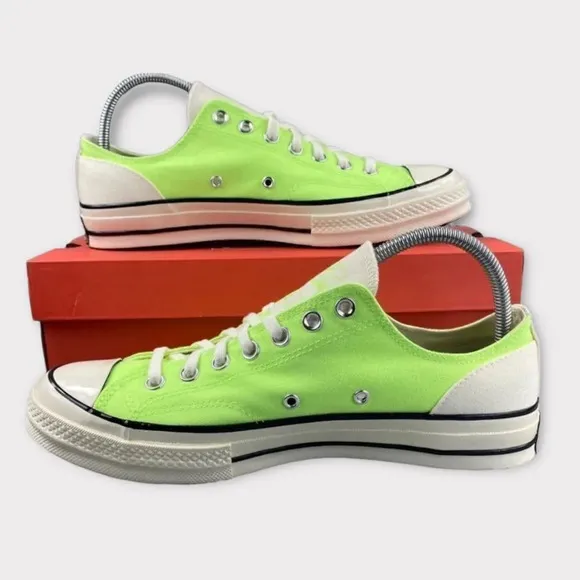 Converse ctas 70 OX Sneaker Mens 9.5 Unisex‎ Green White