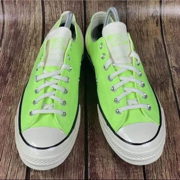 Converse ctas 70 OX Sneaker Mens 9.5 Unisex‎ Green White