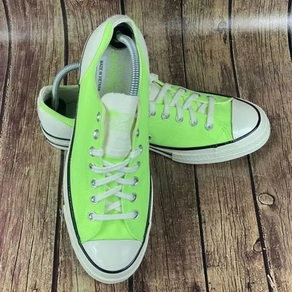 Converse ctas 70 OX Sneaker Mens 9.5 Unisex‎ Green White