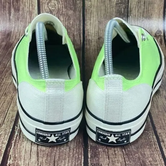 Converse ctas 70 OX Sneaker Mens 9.5 Unisex‎ Green White