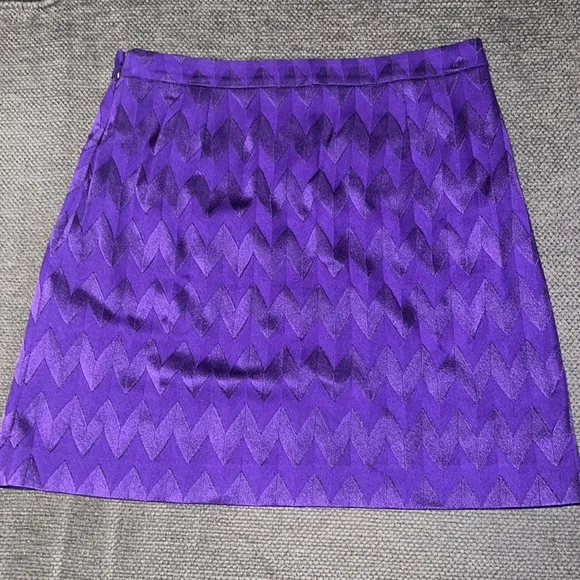 COPY - New Missoni ZigZag Purple Mini Skirt