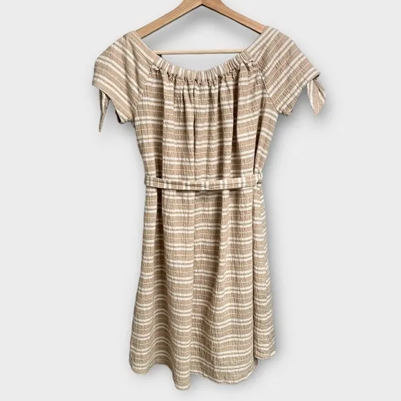 Corey Lynn Calter Linen Edie Dress XS Petite Resortwear
