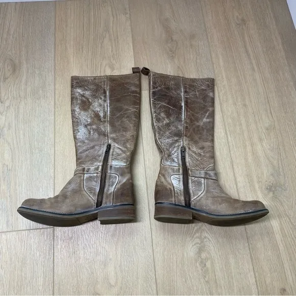 Corral Taupe Tall Top Boots