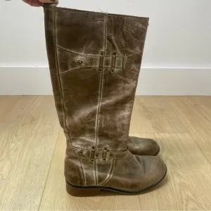 Corral Taupe Tall Top Boots