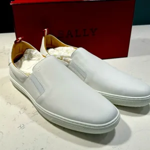 Cristóbal White Bally Boat Shoes