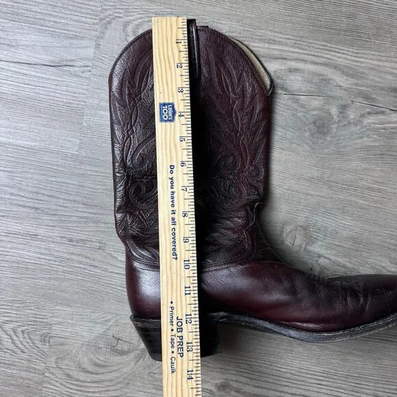 Dan Post Cowboy Boots Men’s Size 11.5 Leather Western Rodeo Work Rancher Barn