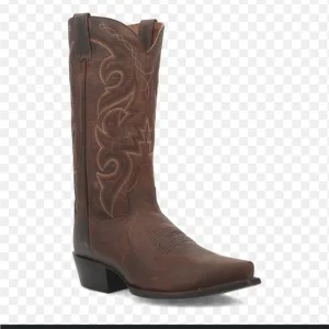 Dan Post Mens leather cowboy boots size 10 D -