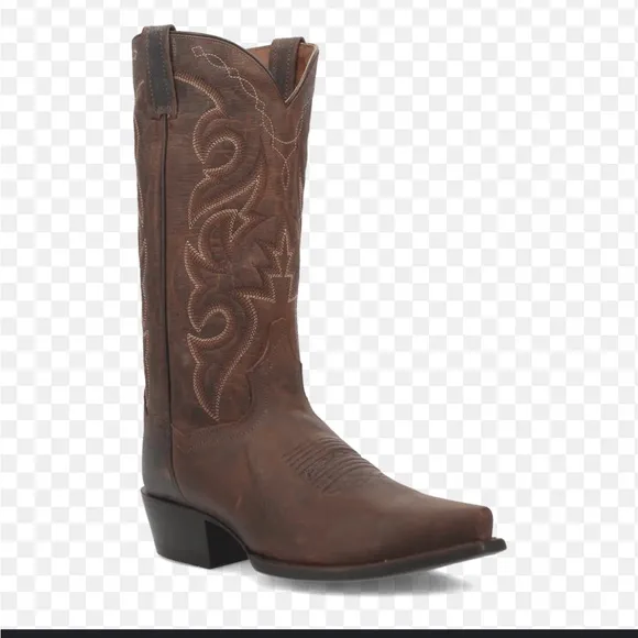 Dan Post Mens leather cowboy boots size 10 D -