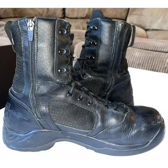 Danner Kinetic Side-Zip 8&quot; Tactical Boots Men's Size 10D Black Gore-Tex 28012‎