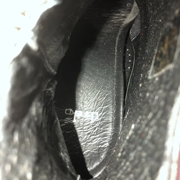 DANSKO black leather buckle ankle boots 42/11.5