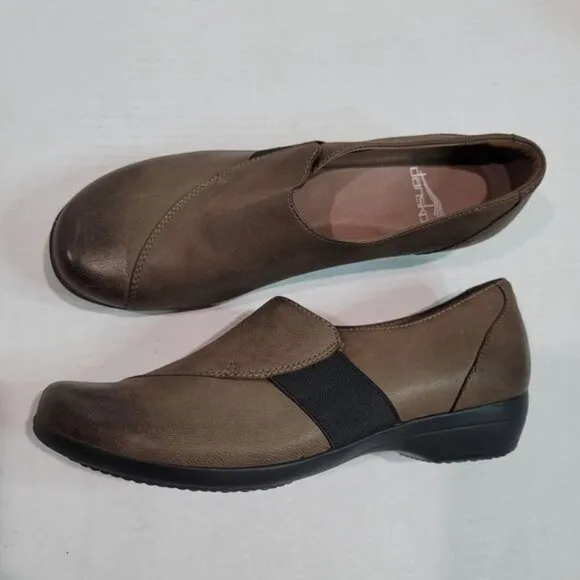 Dansko Fae Slip On Leather Shoes Size 38