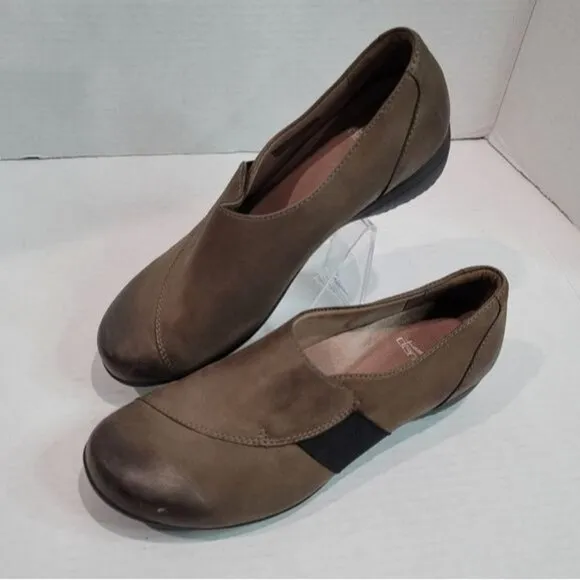 Dansko Fae Slip On Leather Shoes Size 38