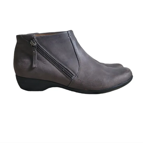 DANSKO Fifi Ankle Bootie Leather Side Zip 36