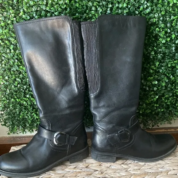 David Tate leather boots Sz 8.5