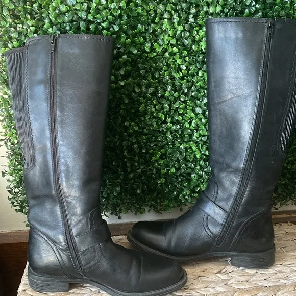 David Tate leather boots Sz 8.5