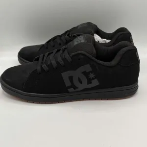 DC Mens Gaveler Black Suede Skate Shoes Sneakers 11 Medium (D)