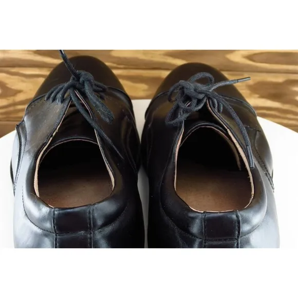 Dexter Shoes Sz 10.5 M Black‎ Derby Oxfords Leather Men 74525