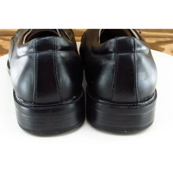 Dexter Shoes Sz 10.5 M Black‎ Derby Oxfords Leather Men 74525