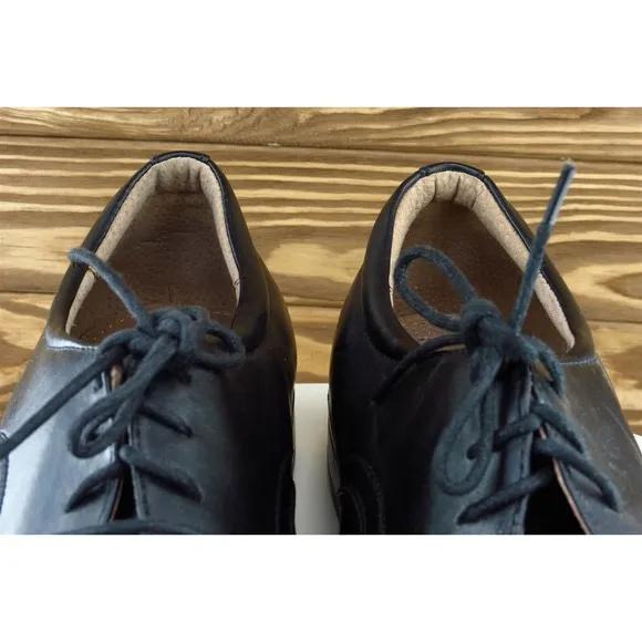 Dexter Shoes Sz 10.5 M Black‎ Derby Oxfords Leather Men 74525