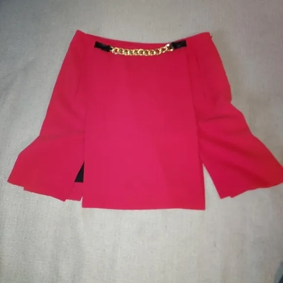 DIANE von Furstenberg Kristin Chain  Skirt with Slits
