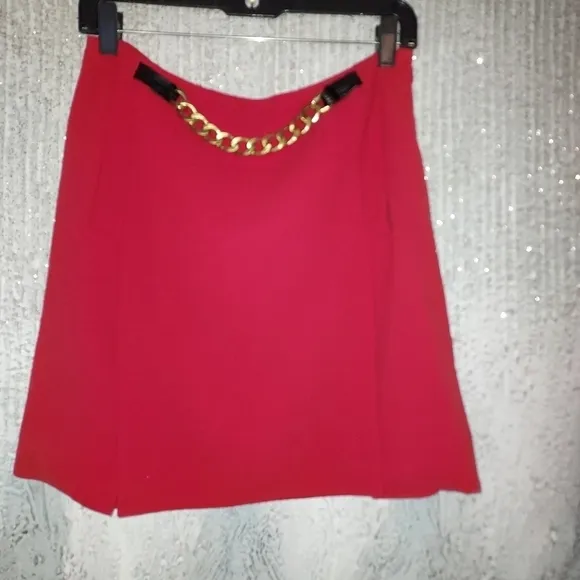 DIANE von Furstenberg Kristin Chain  Skirt with Slits