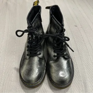 Doc Martens 1460 Ombre Glitter youth size 3 boots, side zip, sparkly, glitter